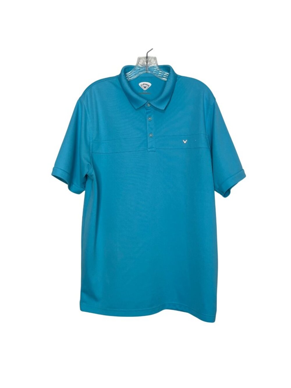 Callaway‎ Golf Polo Shirt Mens Large Blue Sumer Activewear